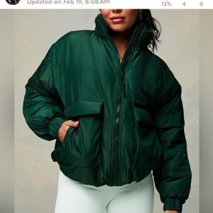 Khloe X Fabletics puffer jacket